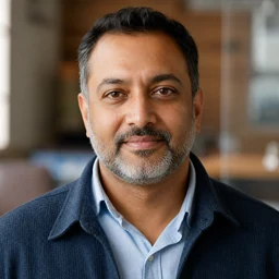 Small business owner profile portrait